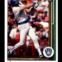 Robin Yount 1989 Upper Deck Series Mint Card #285