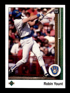 Robin Yount 1989 Upper Deck Series Mint Card #285