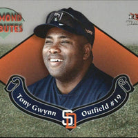 Tony Gwynn 2002 Fleer Tradition Diamond Tributes Series Mint Card #2