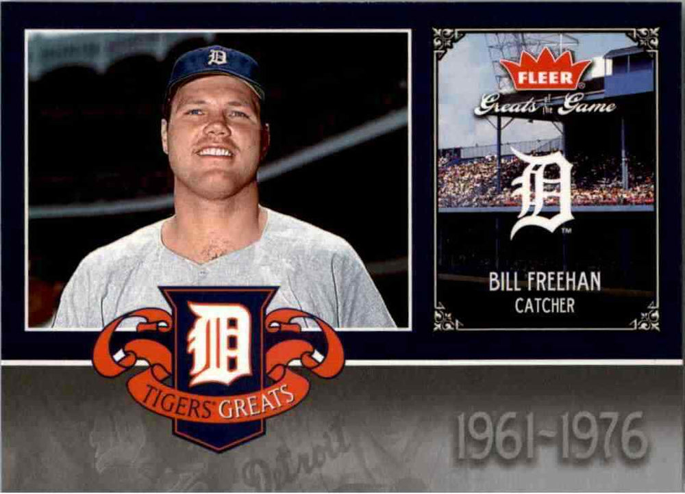 Bill Freehan 2006 Greats of the Game Tigers Greats Series Mint Card #DET-BF