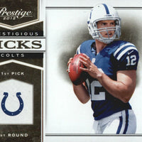 Andrew Luck 2012 Prestige Prestigious Picks Series Mint Rookie Card #1