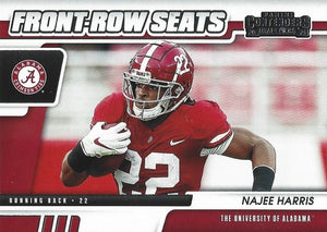 Najee Harris 2021 Panini Contenders Draft Picks Front Row Seats Series Mint ROOKIE Card #19