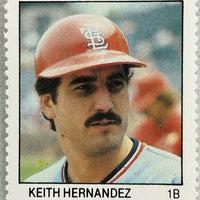 Keith Hernandez 1983 Fleer Baseball Stamp