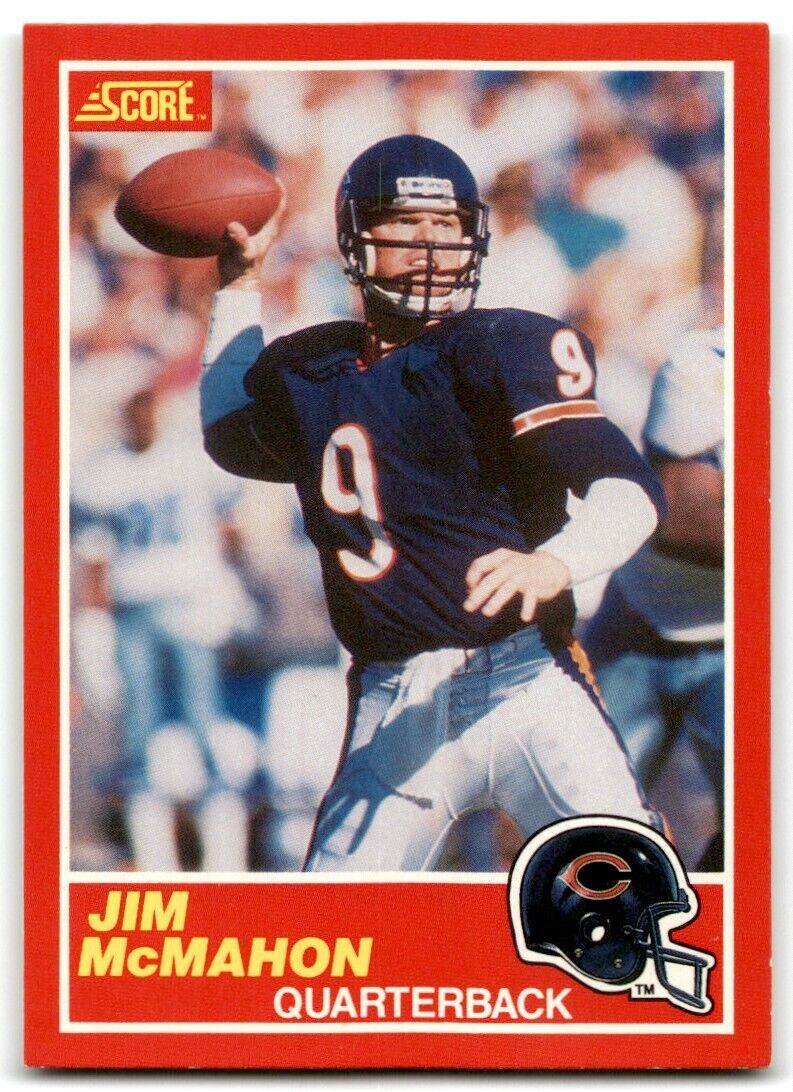 Jim McMahon 1989 Score Series Mint Card #145