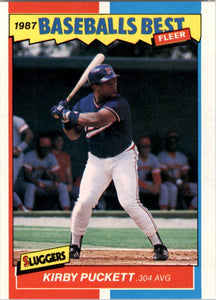 Kirby Puckett 1987 Fleer Baseball's Best Series Mint Card #31