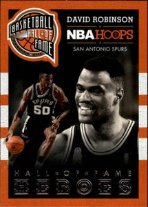 David Robinson 2013 2014  Panini Hoops Hall of Fame Heroes Series Mint Card #20