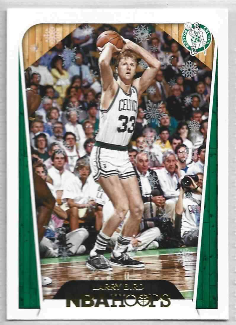 Larry Bird 2018 2019 NBA Hoops Series Mint Card #291