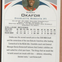 Emeka Okafor 2004 2005 Topps Chrome Refractor Series Mint ROOKIE Card #167