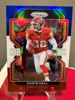 Dante Hall 2021 Panini Prizm Red White and Blue Prizm Series Mint Card #197
