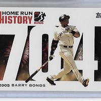 Barry Bonds 2006 Topps Home Run History Series Mint Card #BB-704