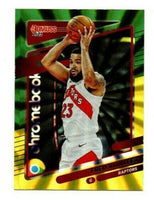 Fred VanVleet 2021 2022 Panini Donruss Green and Yellow Laser Series Mint Card #38
