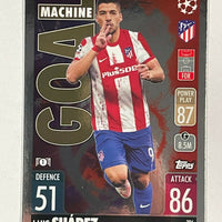 Luis Suarez  2021 2022 Topps Match Attax Goal Machine Series Mint Card #206