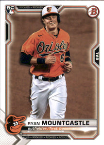 Ryan Mountcastle 2021 Bowman Series Mint ROOKIE Card #41