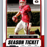 Matthew Stafford 2021 Panini Contenders Draft Season Ticket Series Mint Card #9