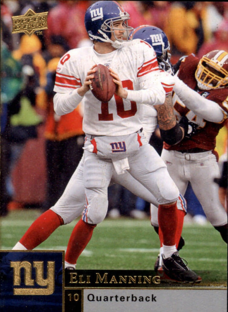 Eli Manning 2009 Upper Deck Series Mint Card #127