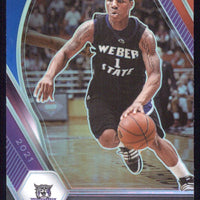 Damian Lillard 2021-22 Panini Prizm Draft Picks Red White Blue Prizm Series Mint Card #83