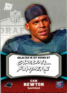 Cam Newton 2011 Topps Rising Rookies Series Mint ROOKIE Card #130