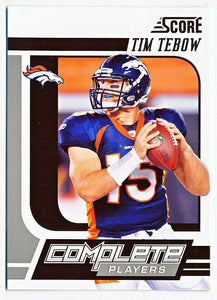 Tim Tebow 2011 Score Complete Players Series Mint Card #17