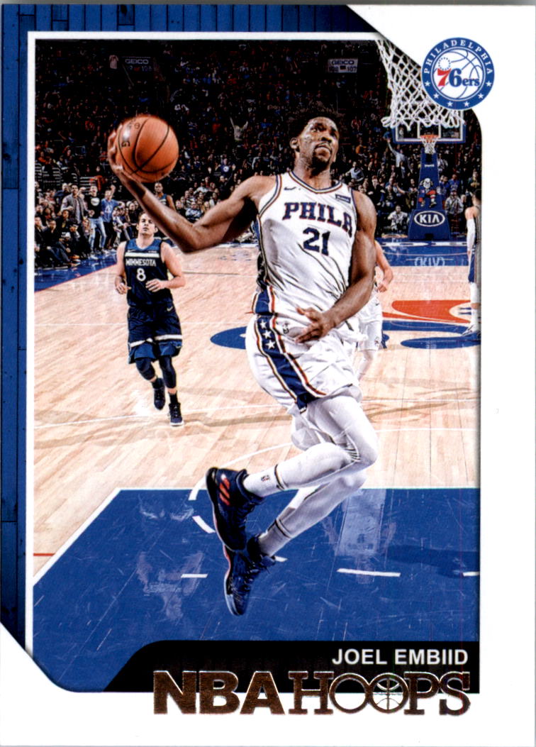 Joel Embiid 2018 2019 Hoops Series Mint Card #166