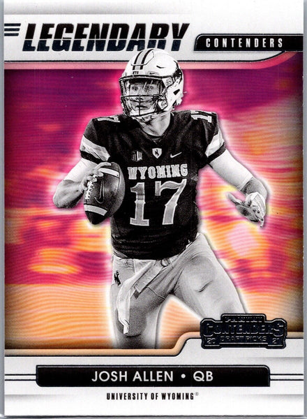 Justin Herbert 2021 Panini Contenders Draft Picks Legendary Contenders  Purple #9