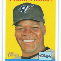 Frank Thomas 2007 Topps Heritage Series Mint Card #409