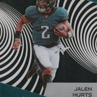 Jalen Hurts 2020 Panini Chronicles Clear Vision Series Mint Rookie Card #CV-22