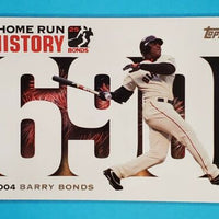 Barry Bonds 2006 Topps Home Run History Series Mint Card #BB-690