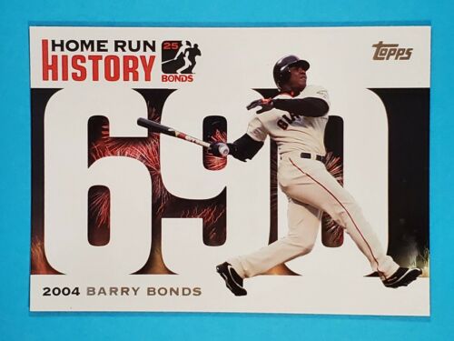 Barry Bonds 2006 Topps Home Run History Series Mint Card #BB-690