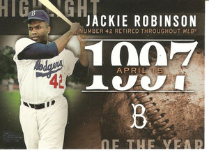 Jackie Robinson 2015 Topps Highlight Of The Year Series Mint Card #H-83