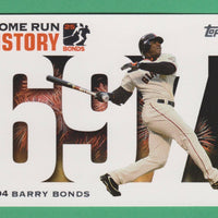 Barry Bonds 2006 Topps Home Run History Series Mint Card #BB-697