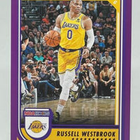 Russell Westbrook 2022 2023 Hoops PURPLE Series Mint Card #172