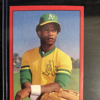 Rickey Henderson 1982 Topps Sticker Series Mint Card #221