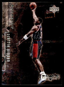 Scottie Pippen 1998 1999 Upper Deck Black Diamond  Series Mint Card #38