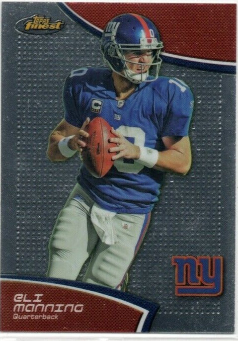 Eli Manning 2011 Finest Series Mint Card #66