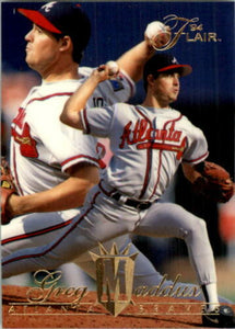 Greg Maddux 1994 Fleer Flair  Series Mint Card  #130