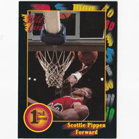 Scottie Pippen 1992 1993 Wild Card 1st Edition Series Mint Card #83
