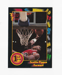 Scottie Pippen 1992 1993 Wild Card 1st Edition Series Mint Card #83