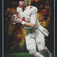 Bailey Zappe 2022 Sage Artistry Series Mint Rookie Card #ART-BZ