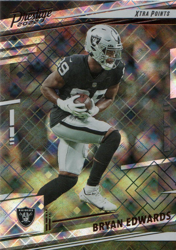 Bryan Edwards 2022 Panini Prestige Diamond Xtra Points Mint Card #174