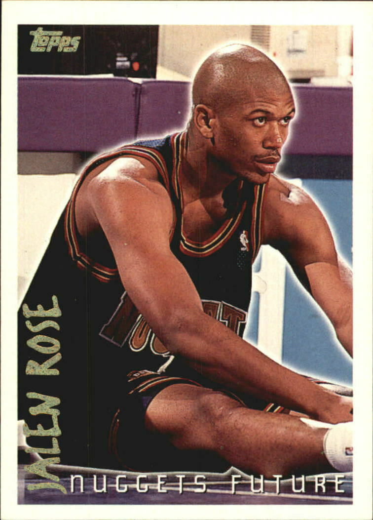 Jalen Rose 1994 1995 Topps Franchise Future Series Mint ROOKIE Card #6