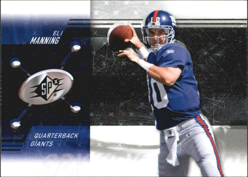 Eli Manning 2009 SPx  Series Mint Card #34