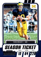Tom Brady 2021 Panini Contenders Draft Picks Season Ticket Series Mint Card #8
