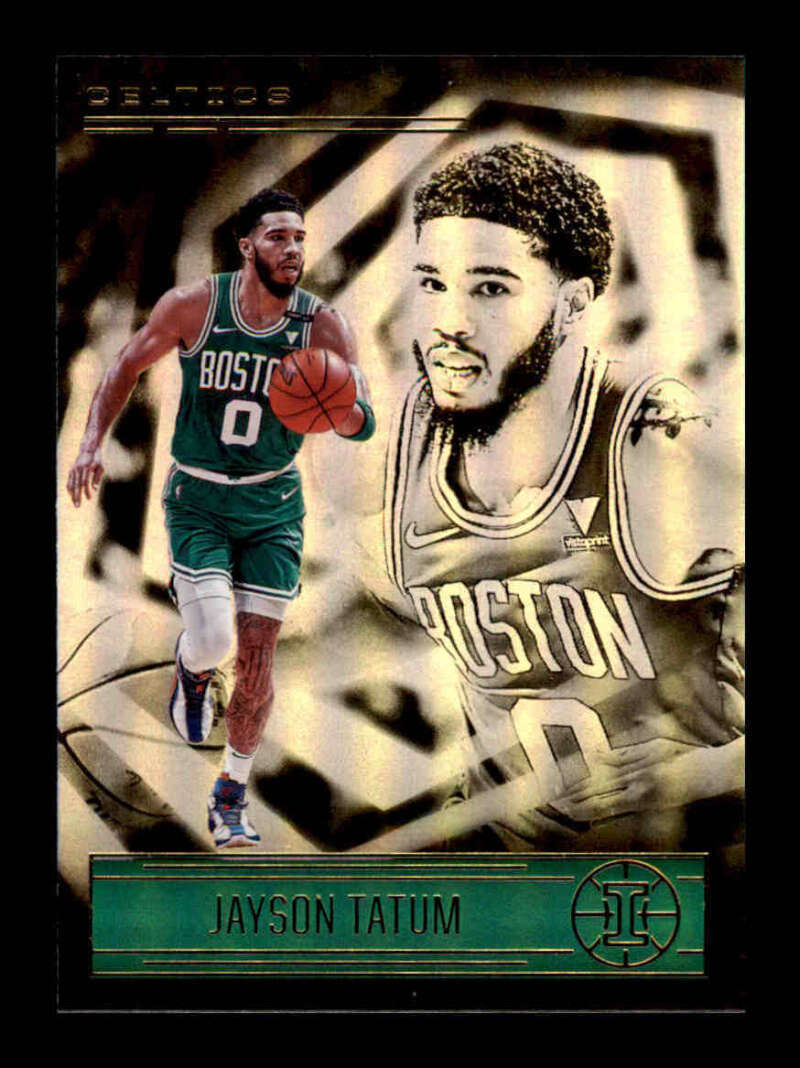 Jayson Tatum 2020 2021 Panini Illusions Series Mint Card #137