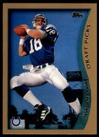 Peyton Manning 2012 Topps Rookie REPRINT Series Mint Card #360
