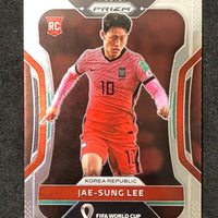 Jae-Sung Lee 2022 Panini Prizm World Cup Soccer Mint Rookie Card #136