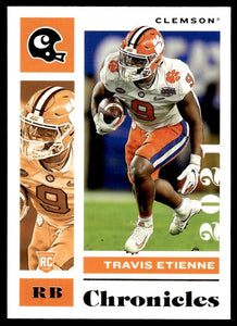 Travis Etienne Jr. 2021 Panini Chronicles Draft Picks Series Mint ROOKIE Card #11