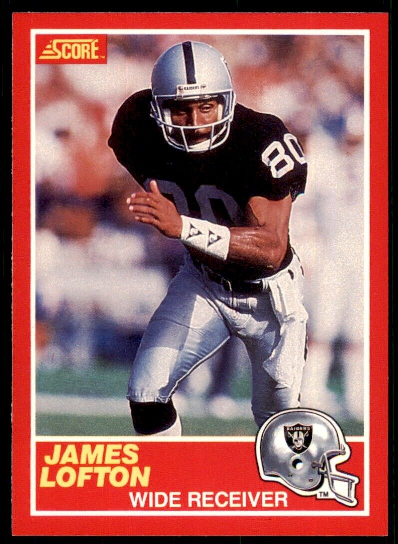 James Lofton 1989 Score Series Mint Card #213