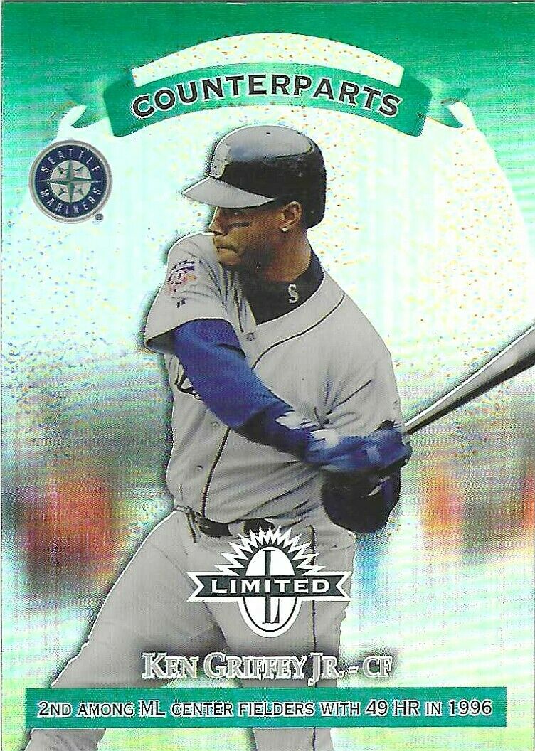 KEN GRIFFEY JR. ROOKIE BASEBALL CARD - 1990 FLEER BASEBALL CARD #513  (SEATTLE MARINERS) FREE SHIPPING