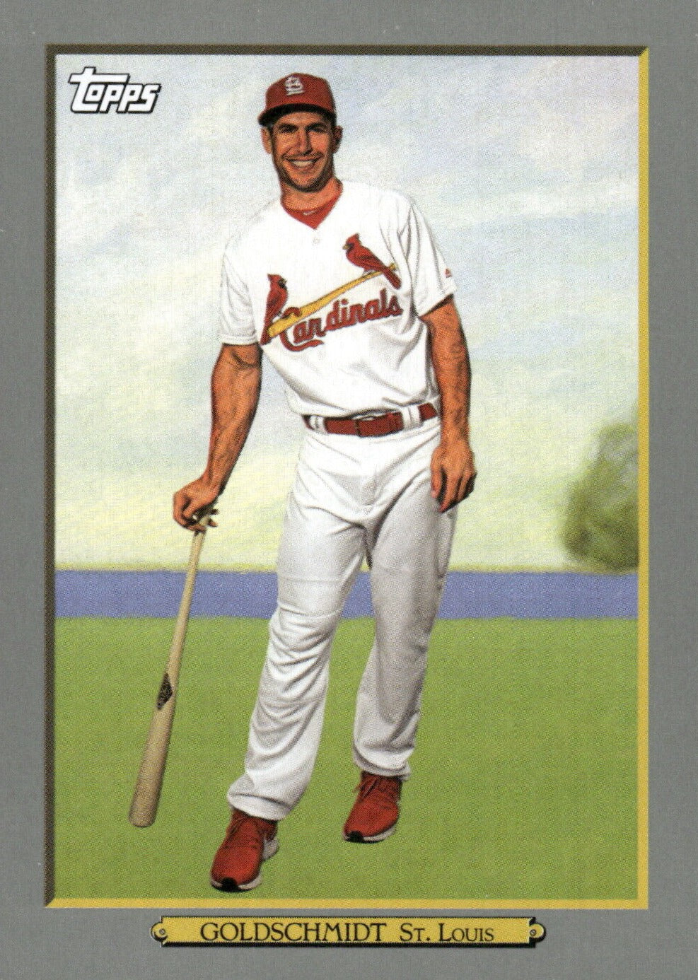 Paul Goldschmidt 2020 Topps Chrome Base Set Baseball Card St 