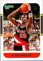 Clyde Drexler 2022 2023 Panini Donruss Retro Series Mint Card #20
